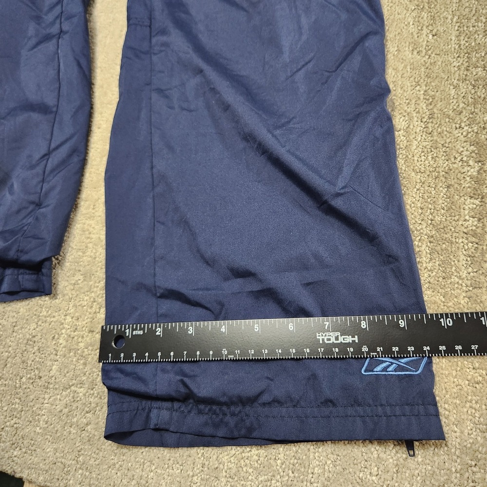 Reebok Track Pants Men M Jersey Lined Baggy Y2K Athleisure Sweatpants Academia - Picture 4 of 7